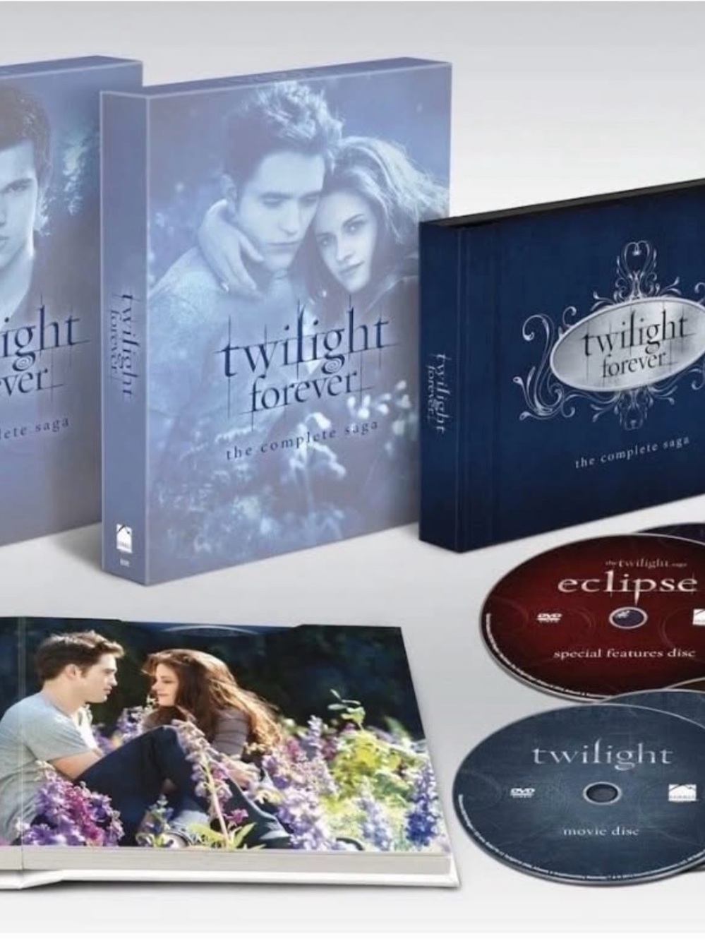 Twilight Forever: The Complete Saga DVD Box Set - Blue